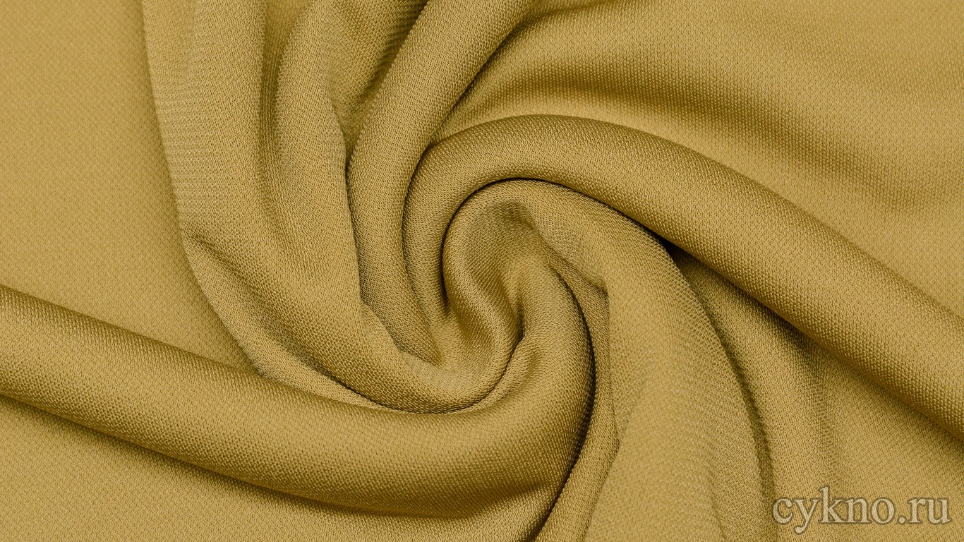 Трикотаж пшеничного оттенка "Сассари"